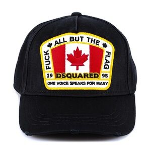 DSQUARED2 Canadian Flag Icon Baseball Cap